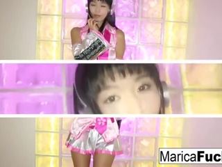 DJ Marica Strips and videos off her super Body