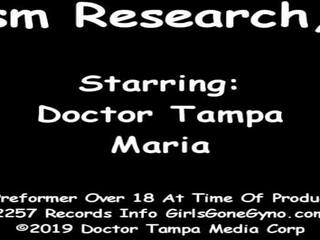 Maria Signs Up For Orgasm Research At doc Tampa's Clinic
