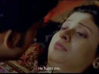 3 su un letto bengalese spettacolo attraente scene - 11 min