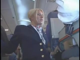 Riley evans amerykańskie stewardessa sensational na ręcznym