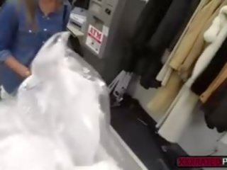 A desirable Blonde Soon To Be Bride Gets Fucked In The Pawnshop