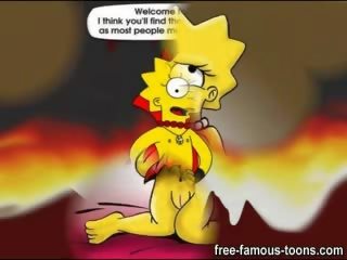 Lisa simpson x vergiye tabi film