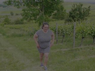 Adolescent Mercedes - Masturbation in the Countryside Part 1: Outdoor adult x rated clip