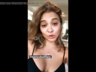 Stella Hudgens Cleavage in Selfie Vid, xxx clip be