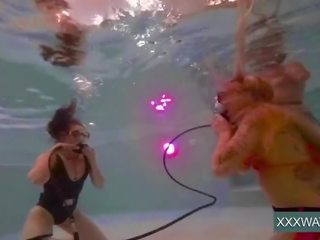 Stupendous incredible underwater girls stripping and masturbating dirty movie clips