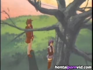 Animated Hentai diva Gets Fingered By Her teenager