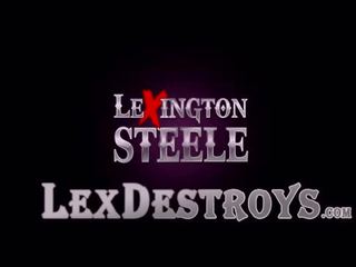 Erotic brunette Miya Stone gets destroyed by Lexington Steeles bbc