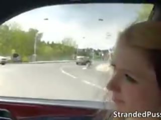 Adorable Beatrix Bangs Hard In The Car