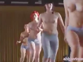 Nude Aerobics Class
