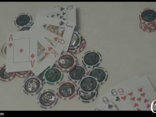 Xpervo - Perfect Petite enchantress Pays Poker Player with Her Pussy