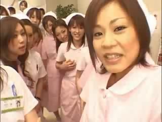 Asia nurses enjoy x rated film on top