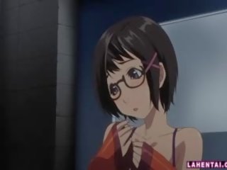 Big Titted Hentai stunner With Glasses Gets Fucked