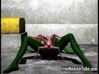 Al 3-lea desen animat extraterestru zeiţă obtinerea inpulit greu de o spider
