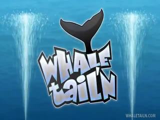 魅力的な ブロンド 表示 whale tail