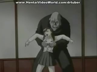 Hentai young female Is Drilled In The Hallway