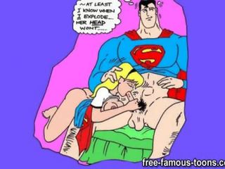 Superman at supergirl orgies