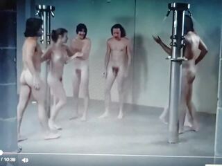 Smíšený sprchový retro: retro trubka vysoká rozlišením dospělý film mov 84